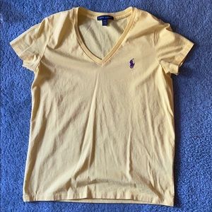 Ralph Lauren yellow blouse